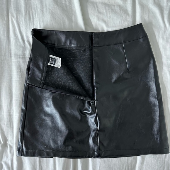 Shein Leather Skirt - Picture 2 of 5